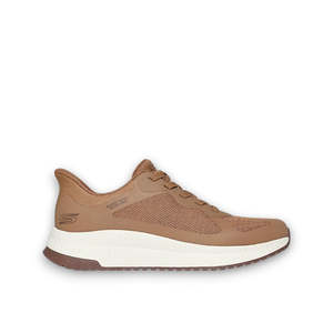 Mens Sneakers: SKECHERS BOBS SQUAD 4 - CHESTNUT