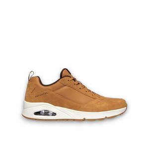 Mens Sneakers: SKECHERS UNO STACRE - WHISKEY