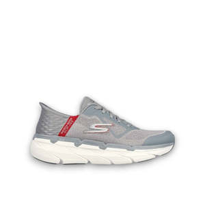 SKECHERS MAX CUSHIONING PREMIER ASCENDANT - GREY/RED