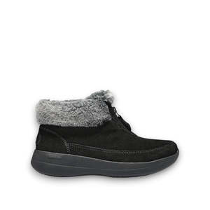SKECHERS GO WALK STABILITY BOOT RENEW - BLACK/GREY