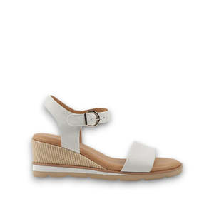 Womens Slides Jandals: HUSH PUPPIES CRUISE - WHITE