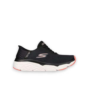 SKECHERS MAX CUSHIONING ELITE - BLACK/CORAL