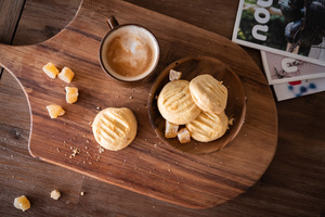 Products: Crystallised Ginger Shortbread (x8) Lotta Love