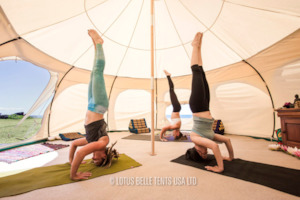 Lotus Belle Tents: 16ft Lotus Belle Hybrid Deluxe Tent