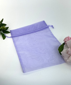 Lavender Organza Bag - 100x75