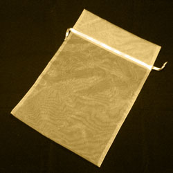 Organza Bag Toffee - Various Sizes - Lotus Oils New Zealand