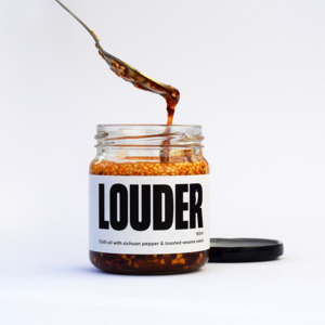 LOUDER small batch chilli oil - LOUDER Small Batch Chilli Oil & Spicy Sesame Salt