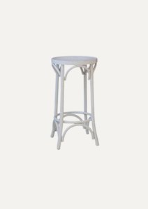 Products: White Bentwood Stool Hire - Lucy's