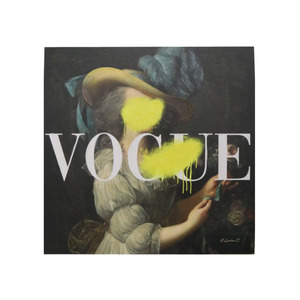 Home Decor: Vogue Graffiti Canvas
