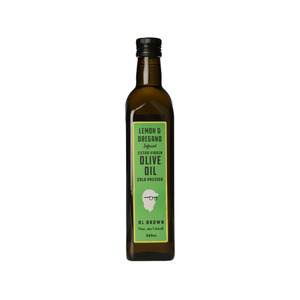 AL BROWN & CO LEMON & OREGANO INFUSED OLIVE OIL