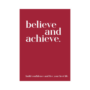 Books: Believe and Achieve