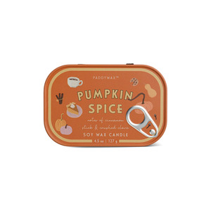 Candles 1: BISTRO TIN CANDLE - PUMPKIN SPICE 127G