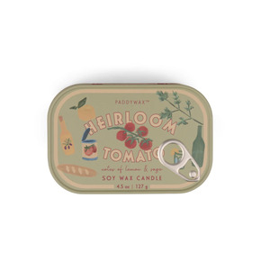 Candles 1: BISTRO TIN CANDLE - HEIRLOOM TOMATO 127G