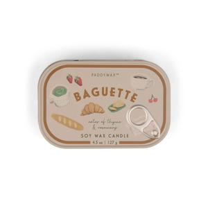 Candles 1: BISTRO TIN CANDLE - FRENCH Baguette 127G