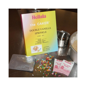 Double Vanilla Sprinkle Cake Kit