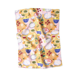 Kitchen 2: Supper Linen Tea Towel