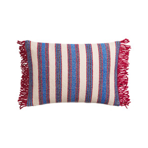 Under 100: Selene Woven Cushion - Azure Feather Insert Item