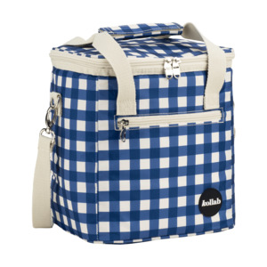 Mens: Mini Cooler Blue Check