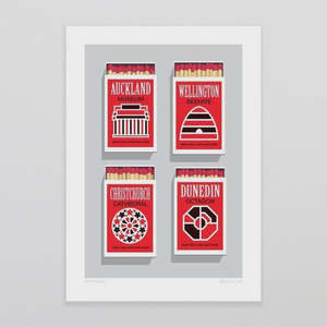 Glen Jones Art: Matchboxes