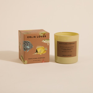 Celia Loves Candles: White Floral Symphony 395gms