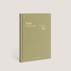2026 A5 Weekly Diary Classic - Matcha