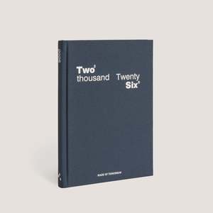 Made Of Tomorrow: 2026 A5 Weekly Diary Classic - Blueberry