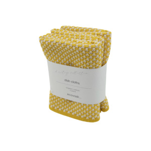 Dishcloth Heritage 3pk - Kōwhai