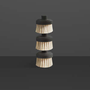 Brush Heads BLACK x3