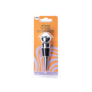 DISCO WINE STOPPER SILVER