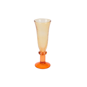 Cocktail: Orana Champagne Flute Set of 4 - Yellow/Orange