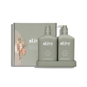 Bath Body: Wash & Lotion Duo - Green Pepper & Lotus