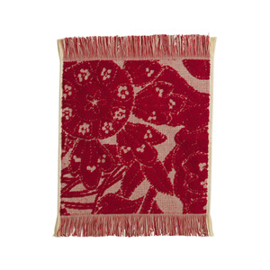 Lucia Face Washer Set of 2 - Crimson