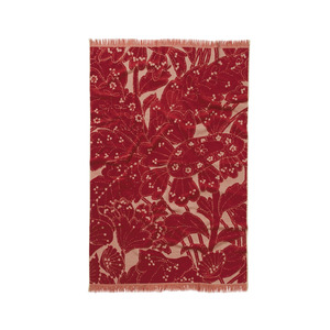 Lucia Bath Sheet - Crimson