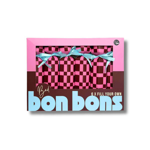 BON BONS - FILL YOUR OWN - PINK AND BROWN