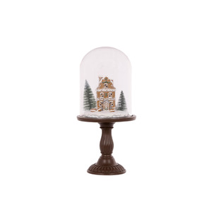 35.5CM PIPED GINGERBREAD FACADE CLOCHE