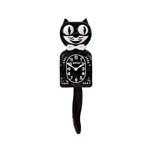 Home: Classic Black Kit-Cat Klock