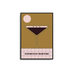 Wall Art: ESPRESSO MARTINI A3 PRINT