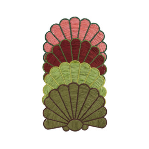 Mia Placemat Set - Key Lime