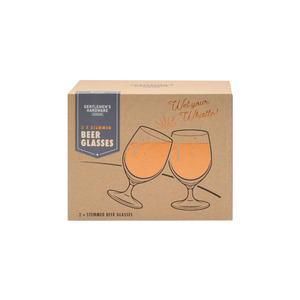 Gifts For Him 1: 2 Tulip Beer Glasses