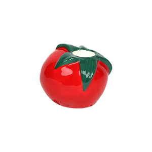 Talking Tables - Ceramic Candle Holder - Tomato