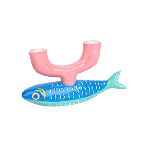 Candles 1: Fish Ceramic Candle Holder