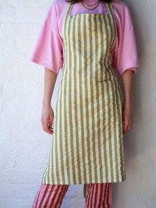 Kitchen 2: Pistachio Seersucker Apron