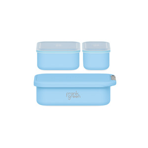 Lunch Bags: Frank Green Lunch Container - Sky Blue