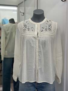 Tops 1: Louizon linen long sleeve