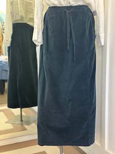 Beatrice velvet maxi skirt