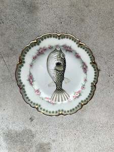 Home Decor: Podevache, Green Fish table place mat