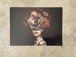 Podevache flower lady table place mat