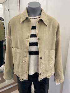 Jackets Jerseys Coats Preloved: Zara Embroidered Overshirt