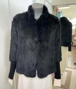 Love Token Rabbit Fur Coat