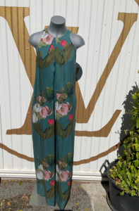 Cristina Beautiful Life Peonia Petrol Jumpsuit